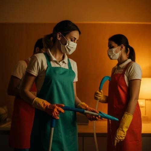 Mechanized housekeeping services in India